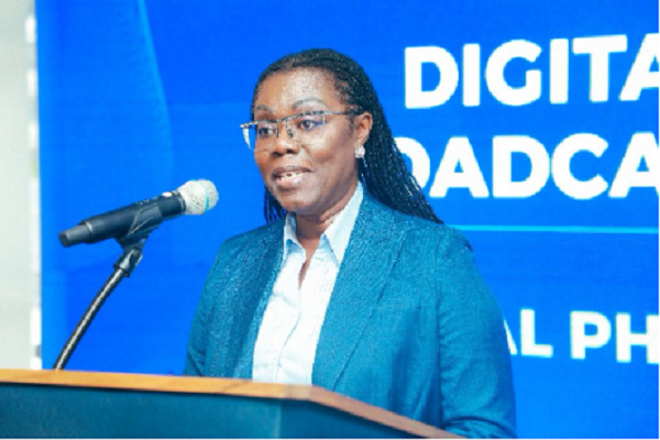 Minister for Communications and Digitalisation, Ursula Owusu-Ekuful