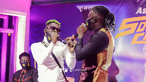 Dancehall musician, Shatta Wale and Stonebwoy