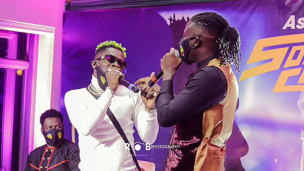 Dancehall musician, Shatta Wale and Stonebwoy