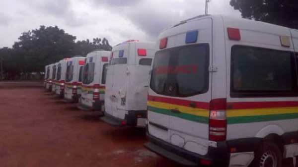 The 30 national ambulances were the first of 200 ambulances procured by the Government of Ghana