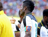 Black Stars striker Asamoah Gyan