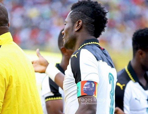 Black Stars striker Asamoah Gyan