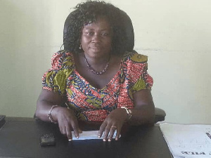 La Dadekotopon Municipal Director of Education, Mrs. Bernice Addae