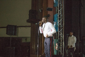 Stonebwoy on stage