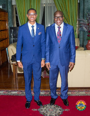 Francis-Xavier Sosu (left) and Alban Bagbin (right)