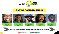 2018 winners of the African Youth Award