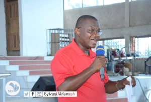 Sylvester Adinam Mensah, is a flagbearer hopeful of the NDC