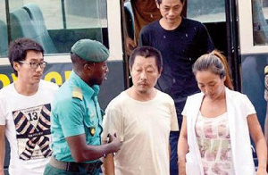 Aisha Huang and her compatriots were arraigned before court for allegedly engaging in galamsey