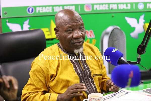 Former NDC Central Regional Chairman, Bernard Allotey Jacobs