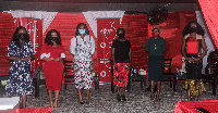 CEO of Vodafone Ghana, Patricia Obo-Nai and other dignitaries at the event