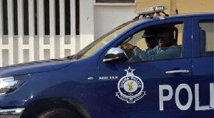 Ghana Police Car