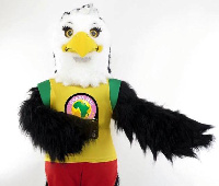 The  mascot for the 2018 Women's AFCON