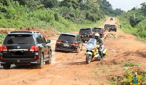 File Photo: A deplorable road