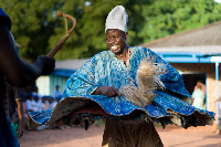 File Photo: A man in his elements at a Damba Festival