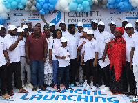 A photo of the launch of Cartel Foundation