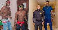 Before and after pictures of music group, Keche