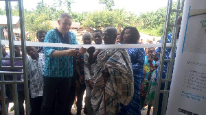 The Trotor community clinic being commissioned