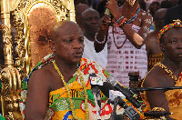 President of the National House of Chiefs and the Agbogbomefia of the Asogli State, Togbe Afede XIV