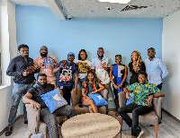 Twitter Africa team at their headquarters in Accra