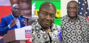 Dr. Mahamudu Bawumia, Nana Akomea and Alan Kyerematen