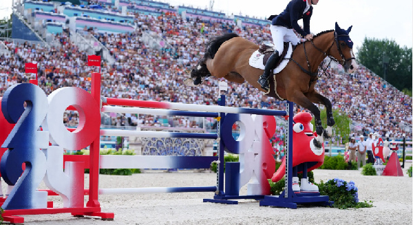 This victory marks Charles' first Olympic medal