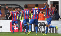 Jeffrey Schlupp's teammate Wilfred Zaha scored the winning goal