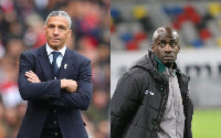 Chris Hughton (L) and Otto Addo (R)