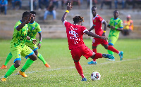 File photo from Kotoko vs. Bechem United match last season