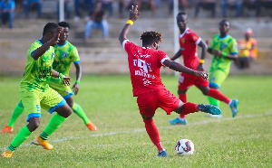 Mukwala in action for Kotoko