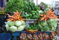 Food stuff on display