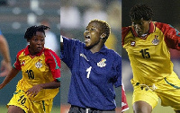 A photo of some Ghanaian female legendary players