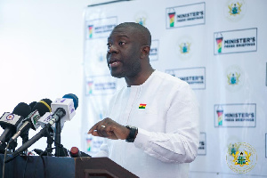 Information Minister, Kojo Oppong Nkrumah