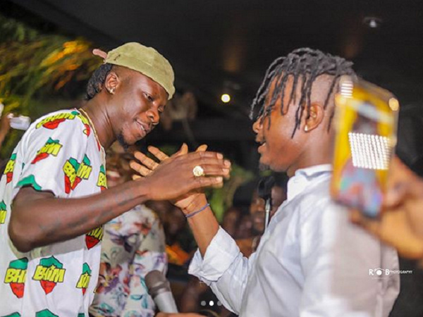 Stonebwoy and Kelvyn Boy