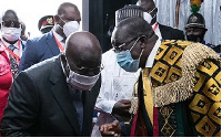 President Nana Addo Dankwa Akufo-Addo and Speaker Alban Bagbin