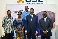 L-R: Mr. Frank Berle, Ms. Abena Amoah, Rev. Daniel Ogbarmey Tetteh, Mr Andrew Ameckson and Mr Ayew