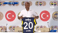 Jersey number 20 for Andre Ayew