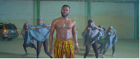 Falz in a scene in the music video