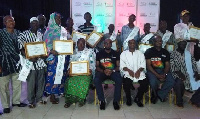 Guinness Ghana awarded ten sorghum farmers and farmers groups for their hardwork