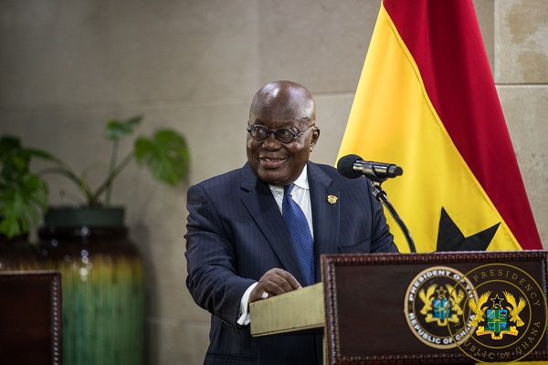 President Nana Addo Dankwa Akufo-Addo was among those honoured