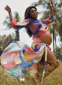 Yvonne Nelson has finally release photos to confirm she was pregnant