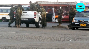 Military personnel at Chorkor