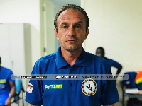 Head coach of Berekum Chelsea Svetislav Tanasejivec