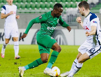 Ludogorets forward, Bernard Tekpetey