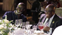 President AkufoAddo and his cousin, Gabby Asare-Otchere Darko