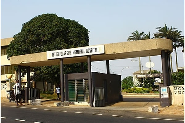 A cross-section of the Tetteh Quarshie Memorial Hospital