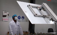 Boateng’s solar factory was constructed in 2016