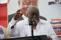 Nana Addo Dankwa Akufo-Addo is the flagbearer of the NPP