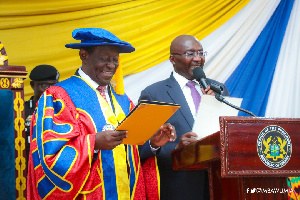 Vice President, Dr Mahamudu Bawumia and former Minister of Defence, Dr. Kwame Addo Kufuor