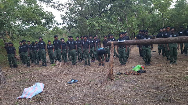 Alleged Western Togoland soldiers