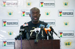 Information Minister, Kojo Oppong-Nkrumah